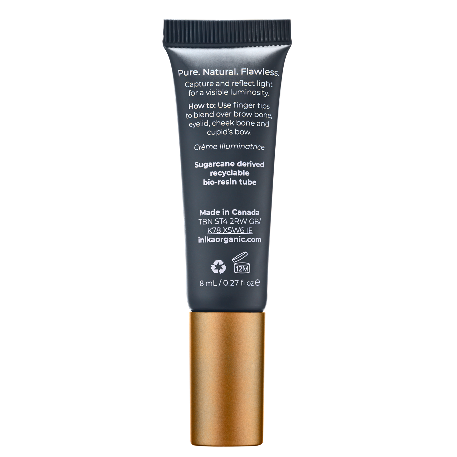 inika organic cream illuminisor pink pearl 8ml inika organic cream illuminisor pink pearl 8ml