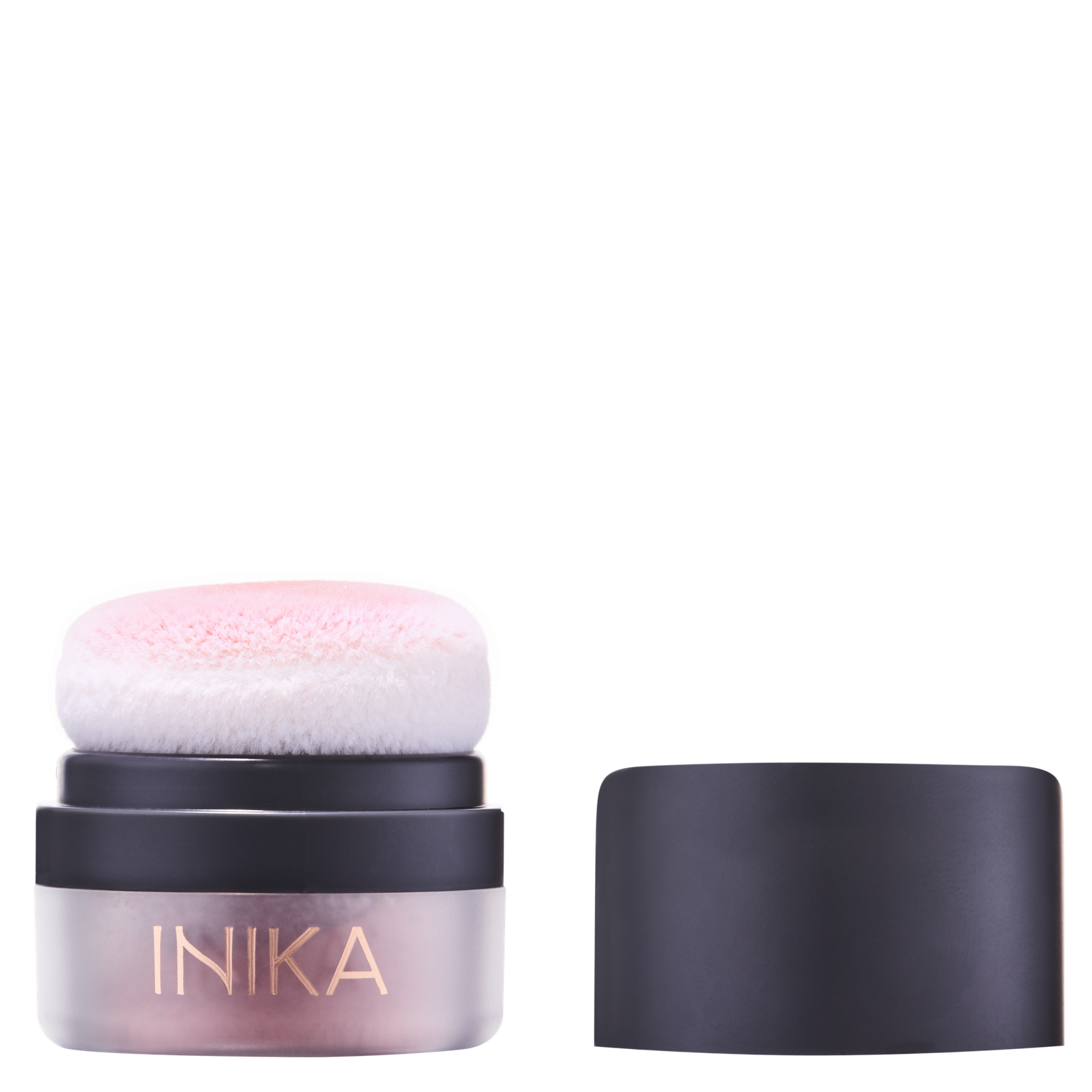 inika mineral blush puff pot rosy glow 3g inika mineral blush puff pot rosy glow 3g